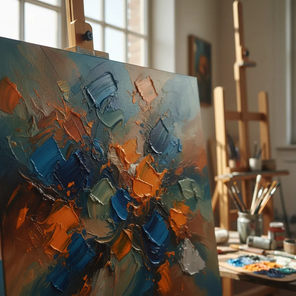 Pictură abstractă originală